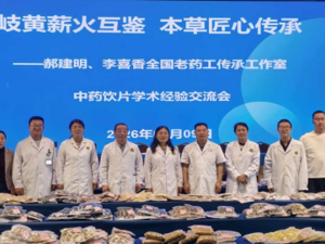 李喜香全国老药工工作室参加中药饮片学术经验交流会